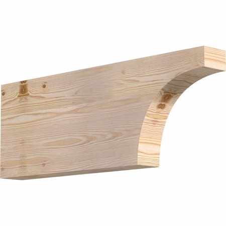 Ekena Millwork Huntington Smooth Rafter Tail, Douglas Fir, 3 1/2"W x 12"H x 32"L RFT04X12X32HUN00SDF